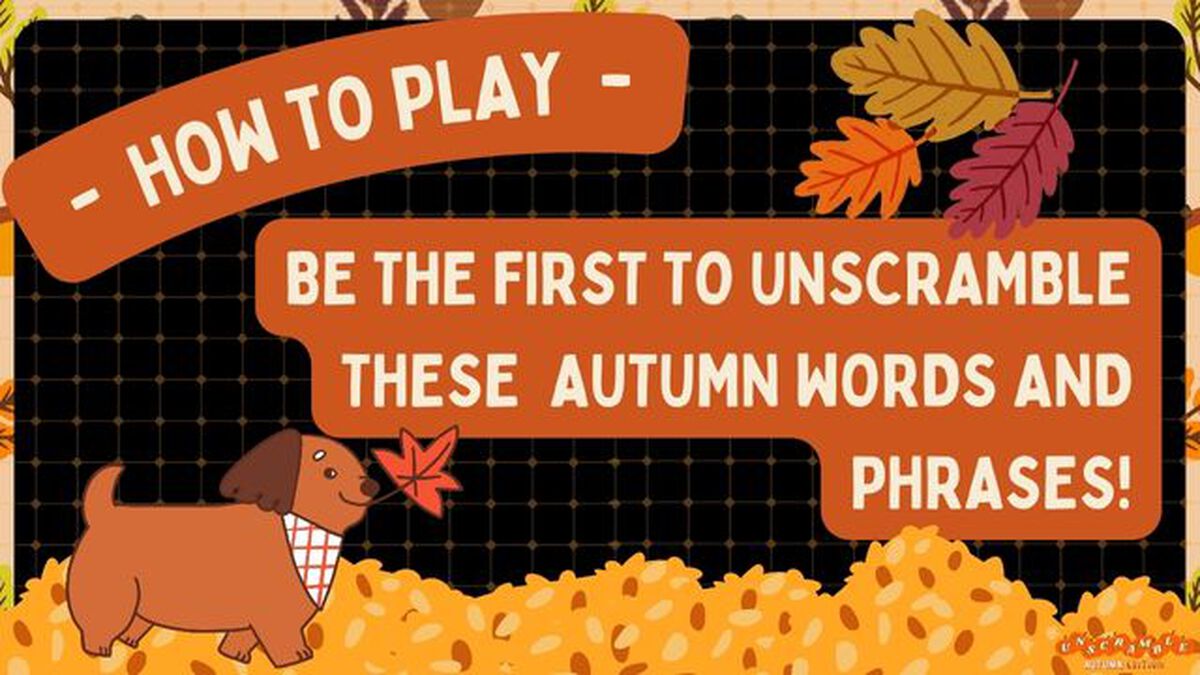 UNSCRAMBLE: Autumn Edition image number 1